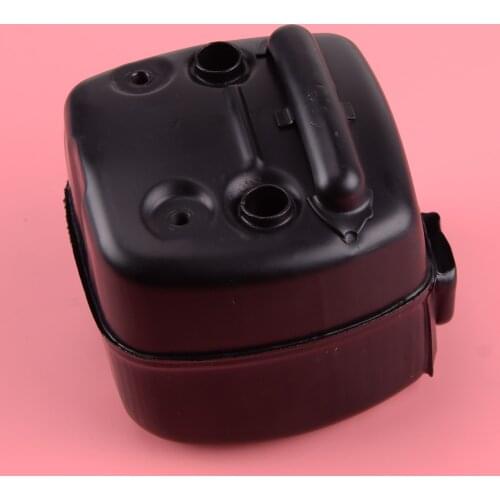 LETAOSK Black Metal Exhaust Muffler fit for JONSERED 2065 2165 2071 2171 Chainsaw 503765301 503765302