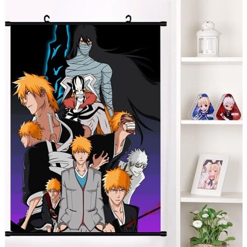 Hot Japan Anime BLEACH Inoue Orihime Wall Scroll Mural Wall Hanging Poster Collection Home Decoration Art Printing Picture Gifts
