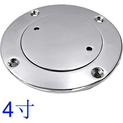 4inch/6inch Stainless Steel Boat Access Hatch Cover Inspection Bayonet Boat Marine Waterproof Deck Plate For Boat 1pcs