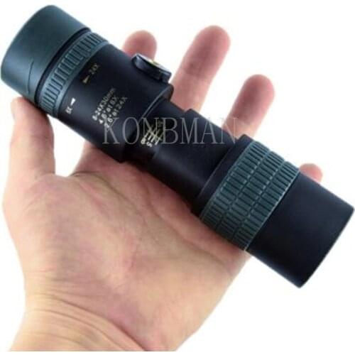 8-24x30 Zoom Monocular Telescope for Smartphone Long Range Powerful Foldable Binoculars Compact Hunting Camping Optical Military