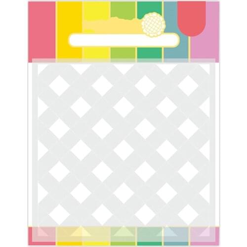 2021 New Square Ornament Plastic Stencil For Craft Making Scrapbooking Grid Background Card Album No Metal Cutting Dies Stamps