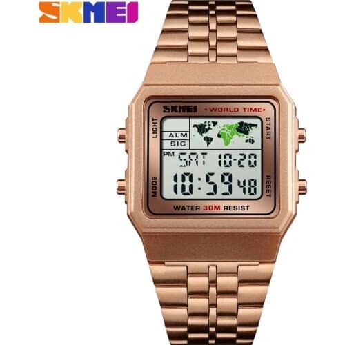 New SKMEI Sports Watches Fashion Digital Watch Men Waterproof Business Mens Watches Clock Male Relogio Masculino