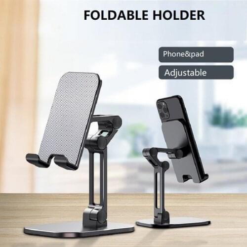 Portable Phone Holder Stand Desktop Universal Foldable 120 Adjustable Tablet Support Mount For Iphone Mobile Ipad