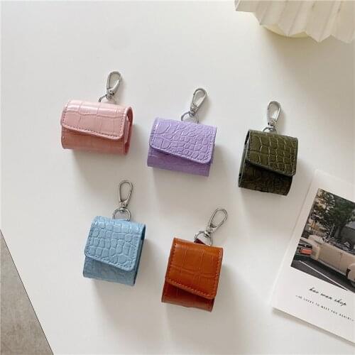 Luxury Leather Bag case For Airpods Pro Case Fashion Cute Bluetooth Earphone Protection Cover For Air pods Pro 3 case