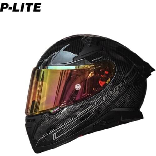 Zq Helmet Motorcycle Carbon Fiber Motorcycle Full Face Helmet Racing Helmet Universal for Summer Male and Female Personality