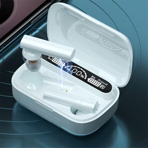 TWS Wireless 5.1 Bluetooth Earphone HiFi Stereo Headset Game Sport Headphone With Charging Box Earbuds For IOS Android Phone