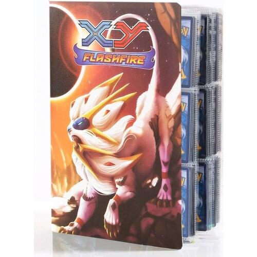 2021 432pcs Pokemon Album Characters Card Collection Notebook Game Card Playing Album Pokemones Card Holder Novelty Gift for Kid