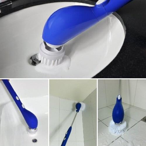 Household Charging Wireless Electric Rotary Cleaning Brush Kitchen Range Hood Sink Bathroom Tile Glass Bathtub Cleaning Brush