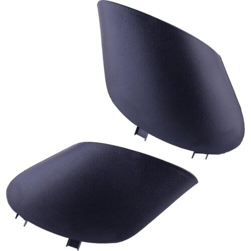 Black 1 Pair Front Door Mirror Stem Screw Cover Cap Fit for Fiat 500 Convertible Abarth 595 ABARTH 695