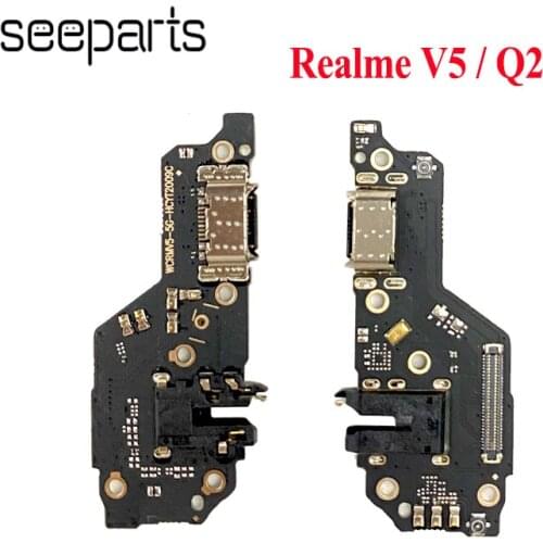 For Realme V5 5G USB Charging Connector Charger Port Dock Plug Connector Board For Realme Q2 Charging Port Cable