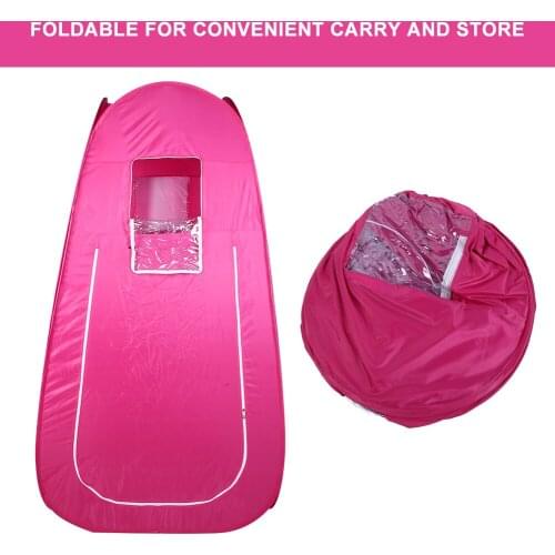 Sauna Generator Sauna SPA Tent Cabin Steam Bath Lose Weight Detox Therapy Portable Folding Large Space Dressing Changing Room