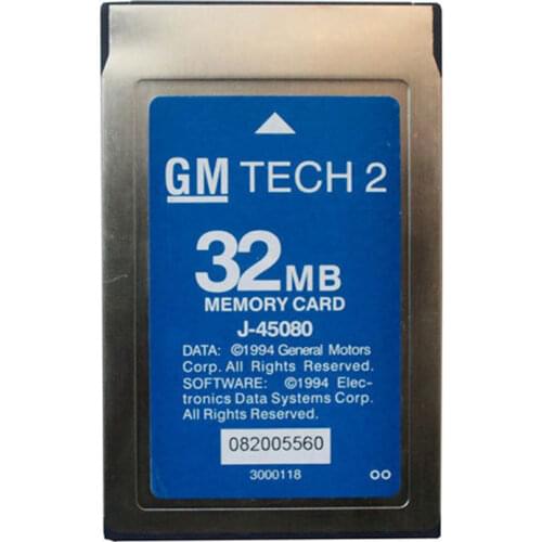 32MB CARD FOR TECH2 Contain The Latest Diagnostic Software TECH2 Can Choose One Type Of Software To Be Loaded To This 32MB Card