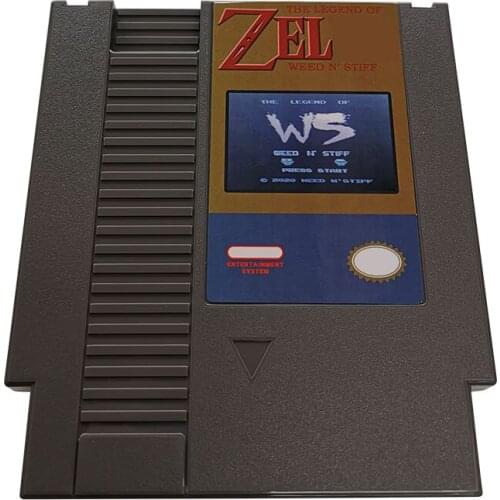 Legend of Weed N Stiff The_adventure-Game Cartridge For NES Console 72 Pins 8bit Single card