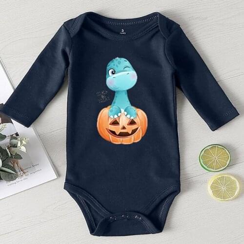 Kids Halloween Outfits for Girls Disfrases Para Bebes New Born Baby Items Toddler Boy Pumpkin Costume One Piece Jumpsuit