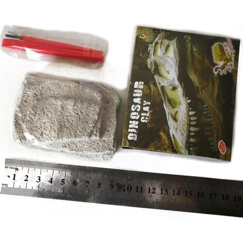 Creative Stall Small Archaeological Excavation Toy School Primary Puzzle Childrens Fossils Dinosaur Simulation DIY Student J5T8