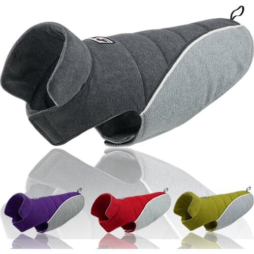 Dog Jacket Reversible Winter Pet Clothes Waterproof Dog Vest Winter Coat Warm Cold Weather Jacket for Small Medium Large Dogs