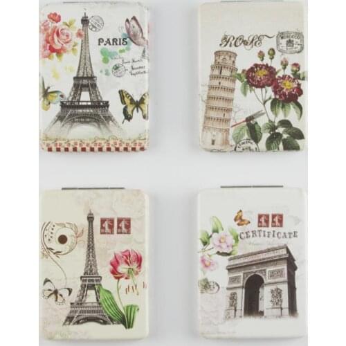 Eiffel Pattern Square Mirror