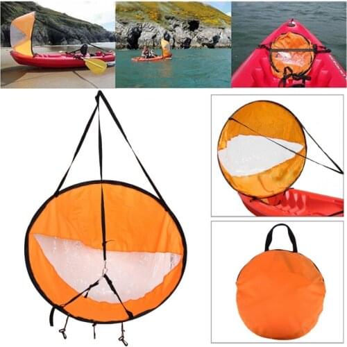 Foldable Kayak Boat Wind Sail Sup Paddle Board Sailing Canoe stroke PADDLE Rowing Boats Wind Clear Window Kayak Wind sail
