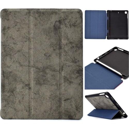 Fashion Case for iPad Mini 4 3 2 1 PU Leather 3-Fold Stand Auto Sleep Smart Cover for iPad Mini 2 Case Funda With Pencil Holder