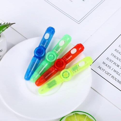 New hot-selling creative colorful gyro pen personalized luminous LED gyro pen office decompression flashing toy