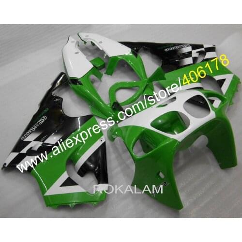 Fairing For Kawasaki ZX7R 1996 1997 1998 1999 2000 2001 2002 2003 96-03 Green Muilt-Color Motorcycle Fairings