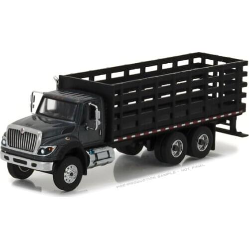 GreenLight 1:64 2017 WorkStar Platform Stake Truck boutique alloy car toys for children kids toys Model original box