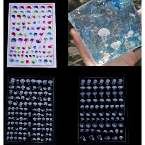 Jellyfish Transparent Material Epoxy Mold Making Jewelry Filling For DIY Craft E56C