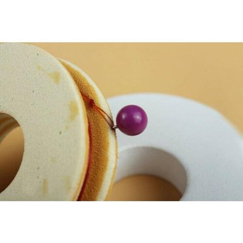 Fishing Winder Pins Fixed Thread Positioning Random Color Set Stainless Steel