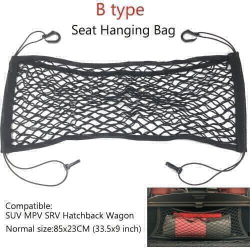 Car Trunk Mesh Net Cargo Bag For Ford Focus Fusion Escort Kuga Ecosport Fiesta Falcon Mondeo Taurus EVEREST