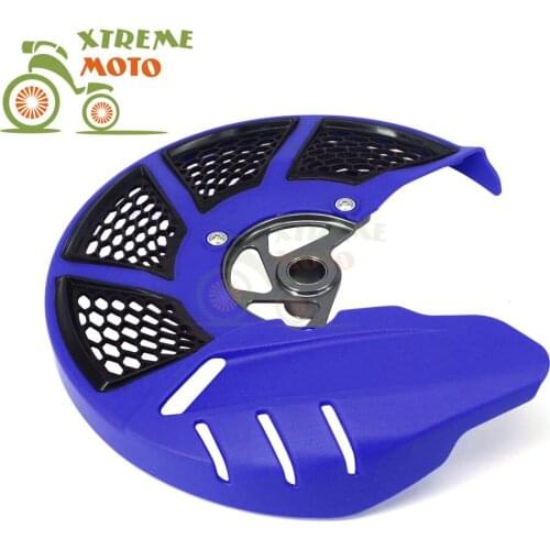 Motorcycle Front Brake Disc Rotor Guard Protector Cover For YAMAHA YZ125 250 250X 250F 450F WR250F WR450F 2006-2020