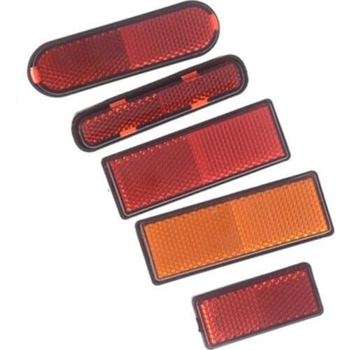 2pcs Car Reflective Sticker Motorcycle Door Sticker Decal Warning Tape Reflective Strips 4 Colors Safety Mark reflector stickers