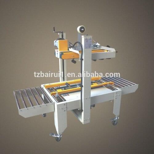 Free Shipping FXJ-6050 Semi-Automatic Carton Sealing Machine,carton Bottom and top Sealing Machine wtih tape