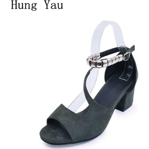 Woman Sandals Shoes 2018 Summer Style Wedges Pumps High Heels Buckle Strap Gladiator Sandals Shoes Women Fashion Slippers Shoes