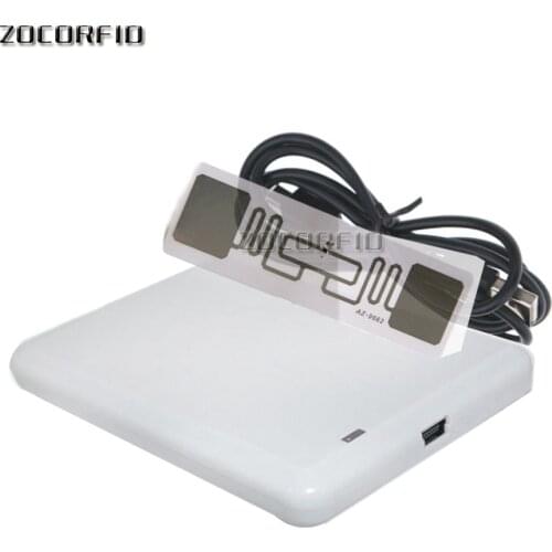 920-925MHz USB reader writer uhf rfid for access control system with sample card provide free sdk ,demo software