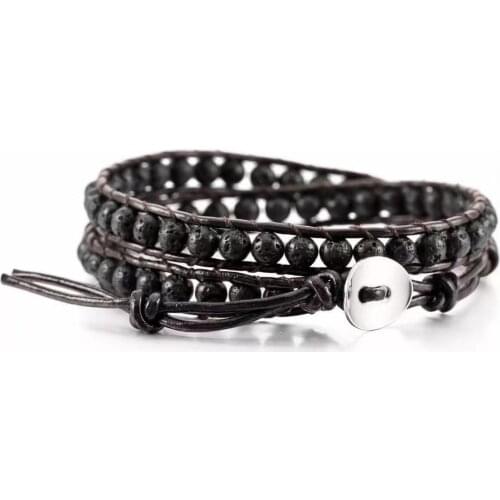 Natural pearl bracelet Bohemian Bracelet mens and womens hand-made jewelry multi-layer packaging 2 circles