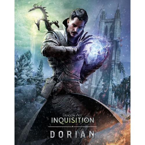 Home Decor Dragon Age Inquisition Characters 1-Silk Art Poster Wall Sicker Decoration Gift