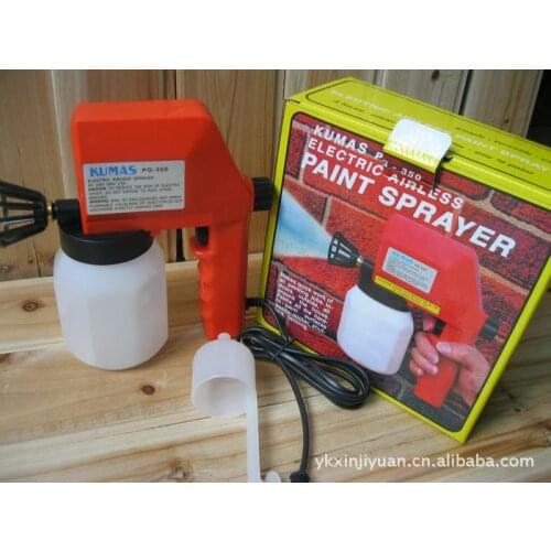 Electric spray gun, decoration tools, decontamination tools
