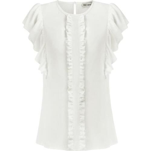 Блузки с воланом Grace Karin China At AliExpress