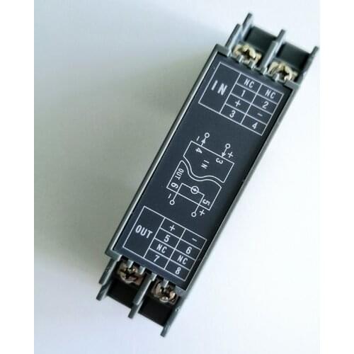 DIN Rail Isolated 4-20mA Signal Isolator Current Signal Conditioner 0-20mA 4-20mA Isolation Amplifier 1500V Isolation