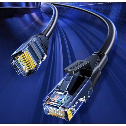 SAMZHE CAT6 Round Ethernet Cable Cat6 Lan Cable RJ 45 Network Cable Patch Cord for Laptop Router RJ45 Internet Cable