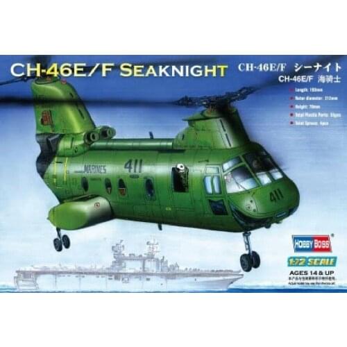 Hobbyboss 1/72 87223 CH-46E Sea Knight Model Kit