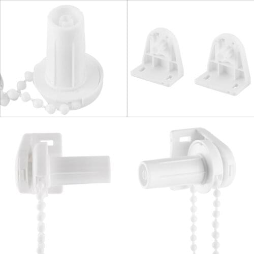 17mm Roller Blind Shade Clutch Bracket Side Pulley Chain Repair Fitting Kit Window Treatments Roller Blind Fitting Repair Kits