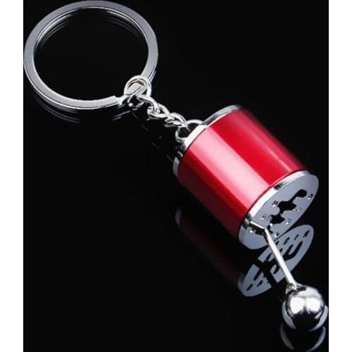 Creative Gift Car Metal Keychain Turbo Gear Hub Pendant Brake Disc Shock Absorber Pendant Keyfob Keyring Gift Car Accessories