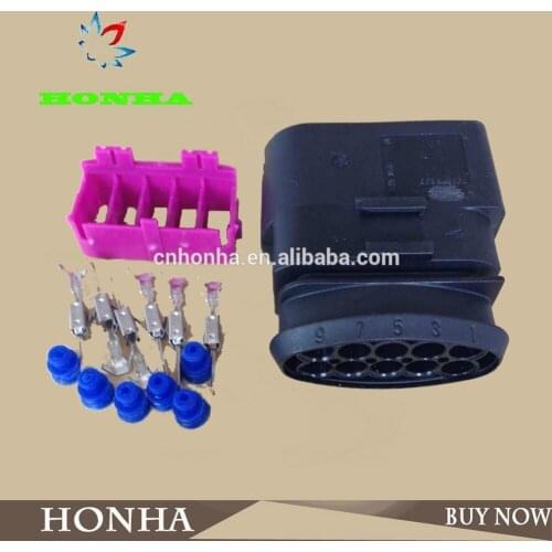 HID Xenon Headlight adapters 10 pins Male connector DJ7105A-3.5-11