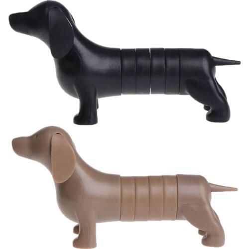 Fridge Magnet Removable Stickers Magnetic Cartoon Dog Dachshund Tip Card Message Dropship