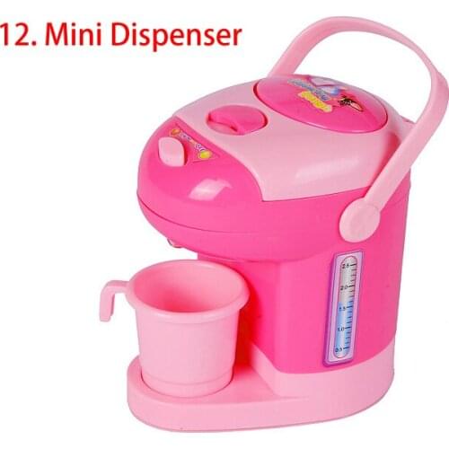 B0100-11 In box chilren girl Child toy set mini appliances sooktops series simulation home play toy Mini Dispenser 1pcs