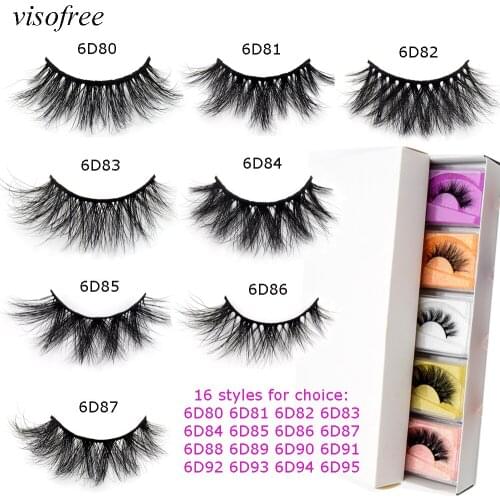 New 5D mink lashes wholesale natural long fake lashes Dramtic eyelashes faux cils cruelty free maquillaje eye lashes bulk