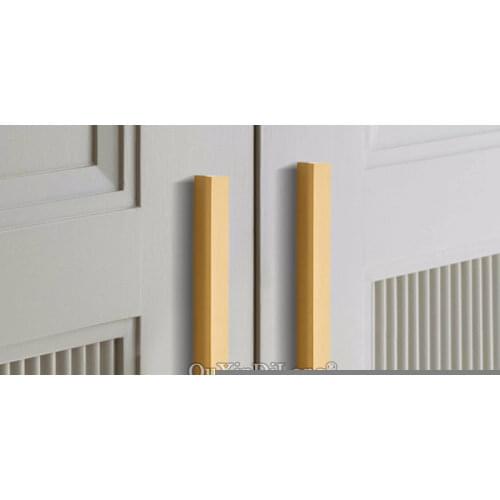 Stunning European 10PCS Solid Brass Cabinet Door Handles Cupboard Wardrobe Kitchen Shoe TV Cabinet Pulls Handles and Knobs