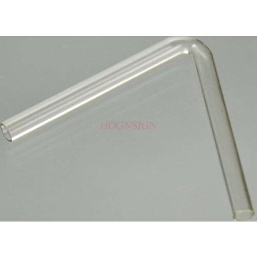 Glass tube 60 degree 5-6mm elbow tube take over glass instrument chemical experiment consumables teaching instrument