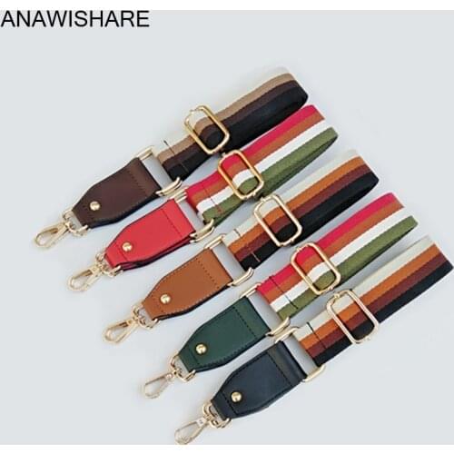 ANAWISHARE Shoulder Bag Straps Replacement Adjustable Wide Belt Straps for Crossbody Bag Accessories Women Handbags Handle 120cm